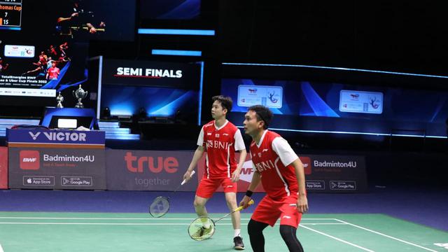 Mohammad Ahsan/Kevin Sanjaya Sukamuljo, Piala Thomas 2022