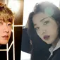 Minhwan FTISLAND dan Yulhee eks Laboum. (Soompi)