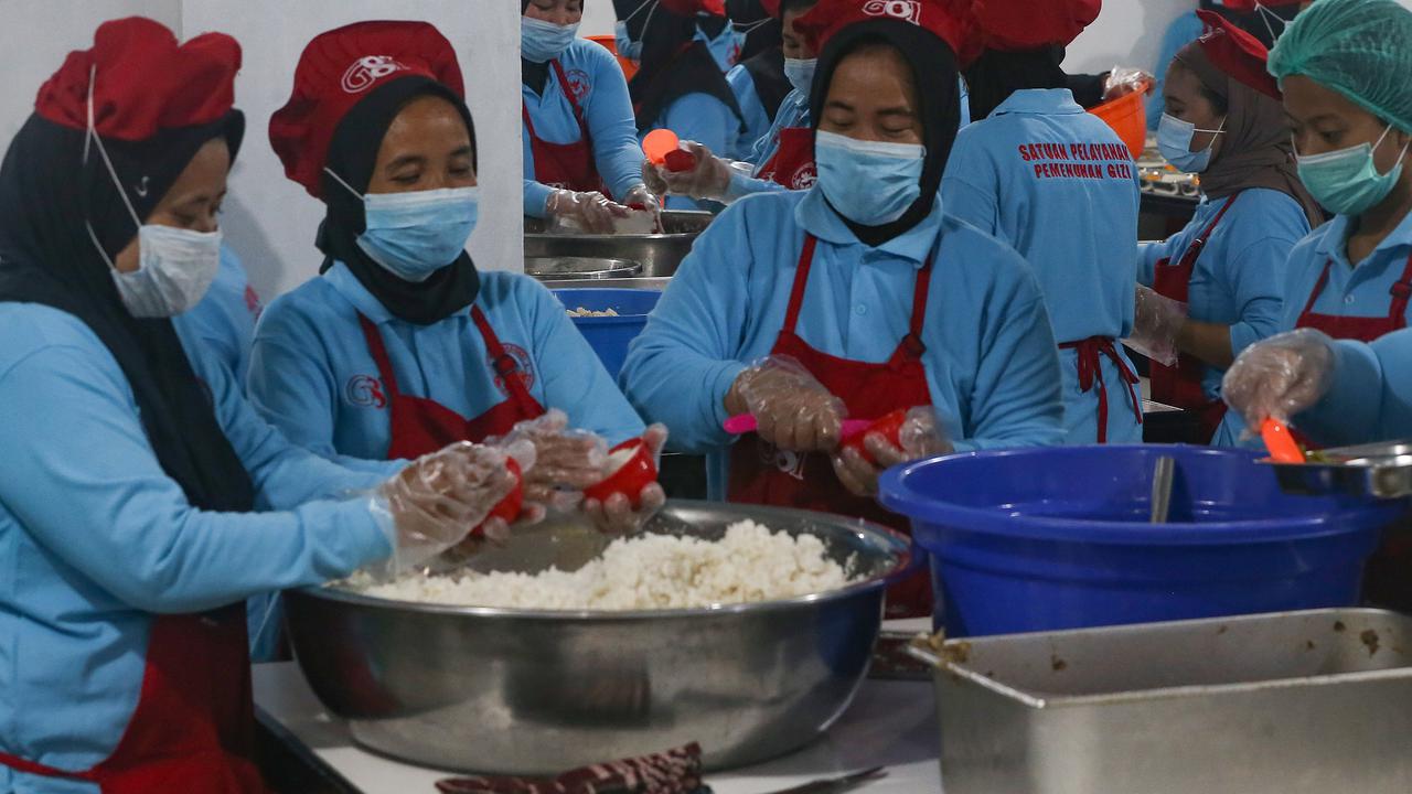 Dapur Makan Bergizi Gratis di Depok