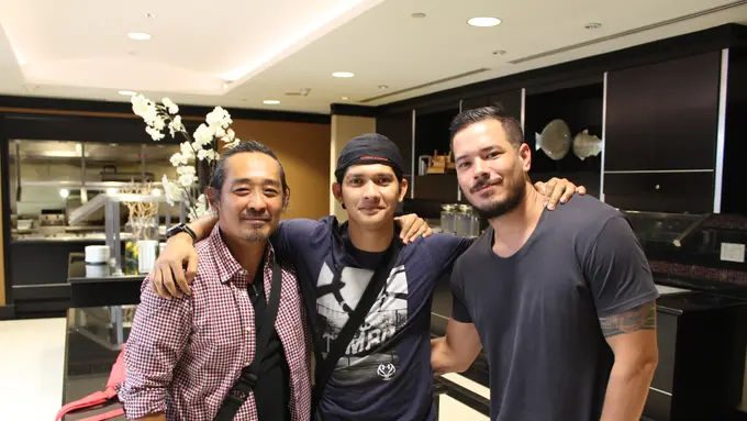 Sunny Pang, Iko Uwais, dan Zack Lee