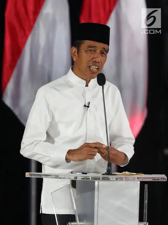 Gaya Pasangan Capres-Cawapres Saat Adu Gagasan di Debat Pilpres