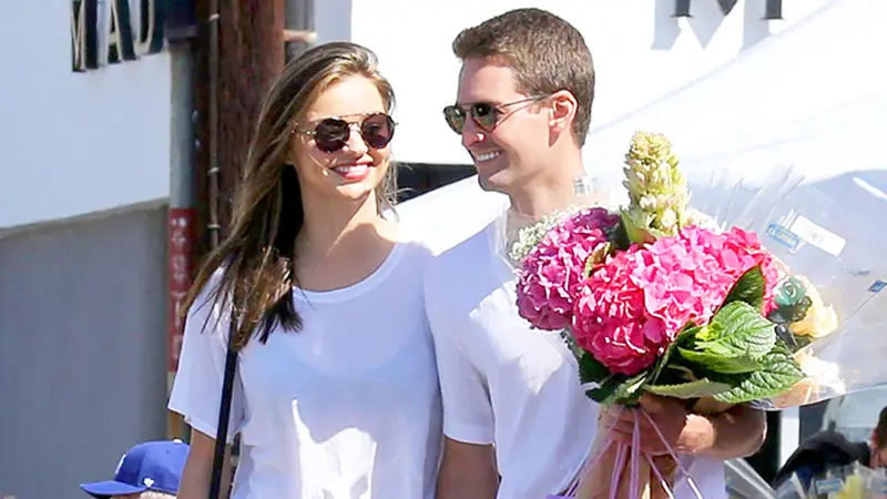 Miranda Kerr dan Evan Spiegel