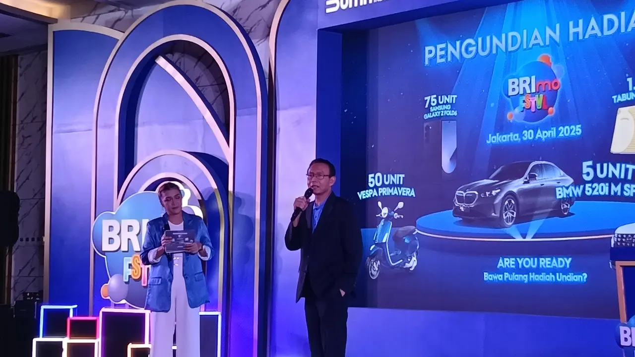 BRI menggelar pengundian ribuan hadiah untuk para nasabah setianya, melalui program loyalitas tahunan bertajuk BRImo FSTVL 2024