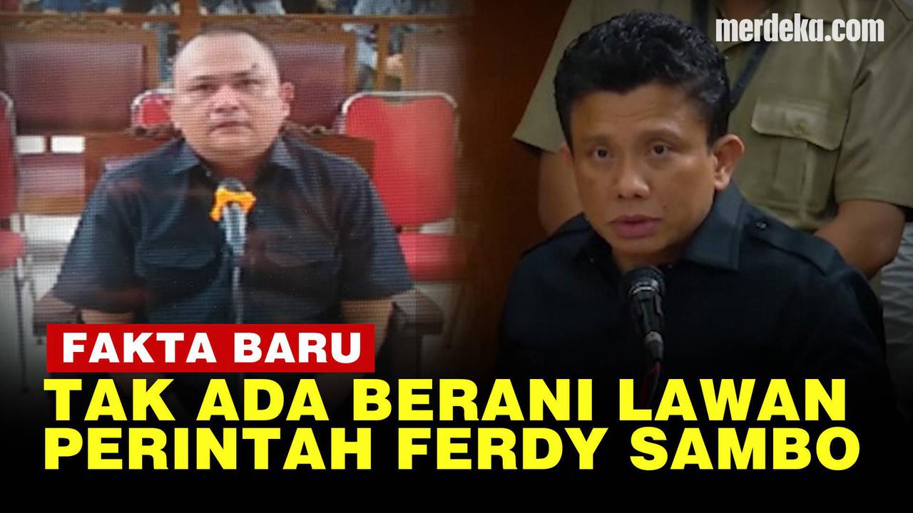 VIDEO: Saksi Ariyanto Sebut Tak Ada yang Berani Lawan Perintah Ferdy Sambo
