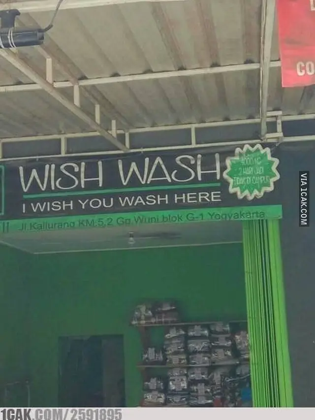 9 Nama Usaha Laundry Ini Unik Banget, Bikin Pelanggan Tepuk Jidat