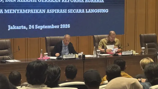 Massa Demo ditemui DPR, AGRA Kritik UU Reforma Agraria
