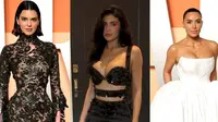 Tiga bersaudara dari keluarga Kardashian-Jenner kembali mencuri perhatian dengan penampilan yang kontras di acara ini. Kendall Jenner, Kylie Jenner, dan Kim Kardashian tampil memukau dengan gaya yang sangat berbeda namun tetap mencuri perhatian.