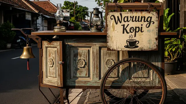 Gerobak Tema Vintage