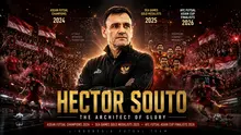 Pelatih Timnas Futsal Indonesia, Hector Sauto. (Bola.com/M Iqbal Ichsan/ChatGPT)