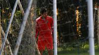Bambang Pamungkas kembali bergabung bersama Persija Jakarta untuk Torabika Soccer Champioship 2016 di Lapangan Villa 2000, Pamulang, Tangerang Selatan, Senin (25/4/2016). (Bola.com/Nicklas Hanoatubun)