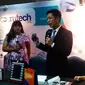 Konferensi pers Wellcomm Shop di Indocomtech 2015