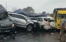 Kecelakaan Beruntun KM 92 Cipularang, Jalur Arah Jakarta Macet Total!