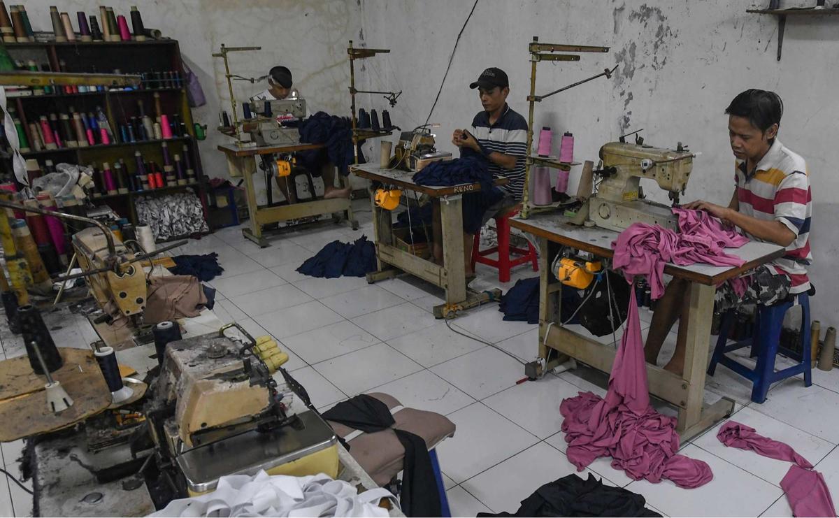 Geliat UMKM konfeksi jelang Lebaran