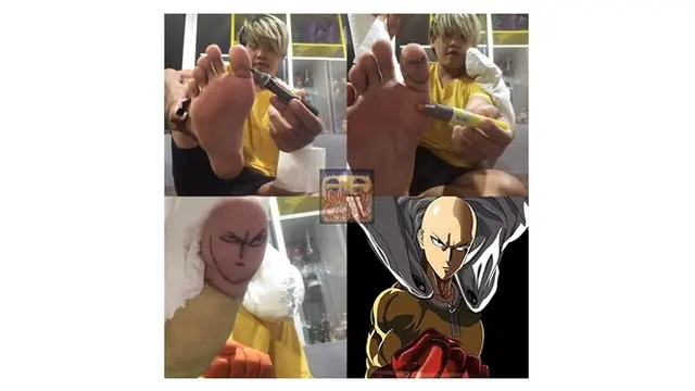 6 Cosplay Low Budget Jadi Saitama One Punch Man Ini Bikin Ngakak