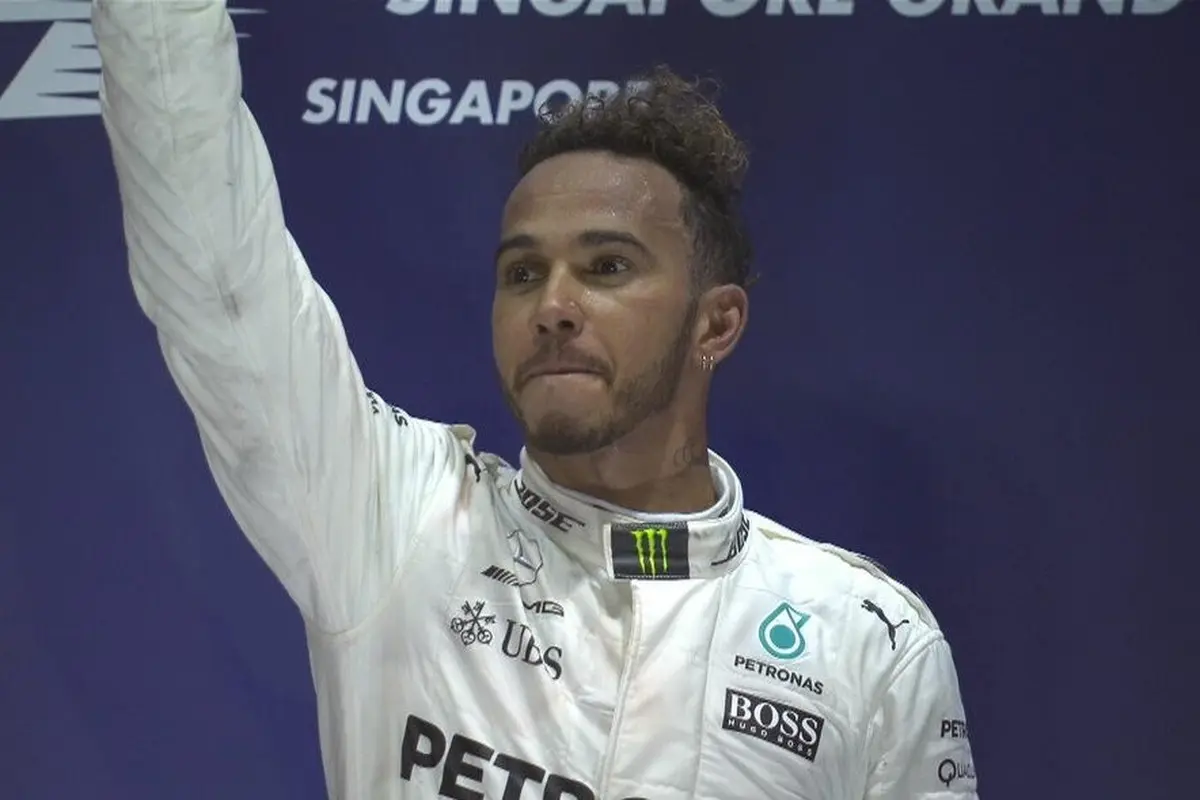 Lewis Hamilton, F1 GP Singapura 