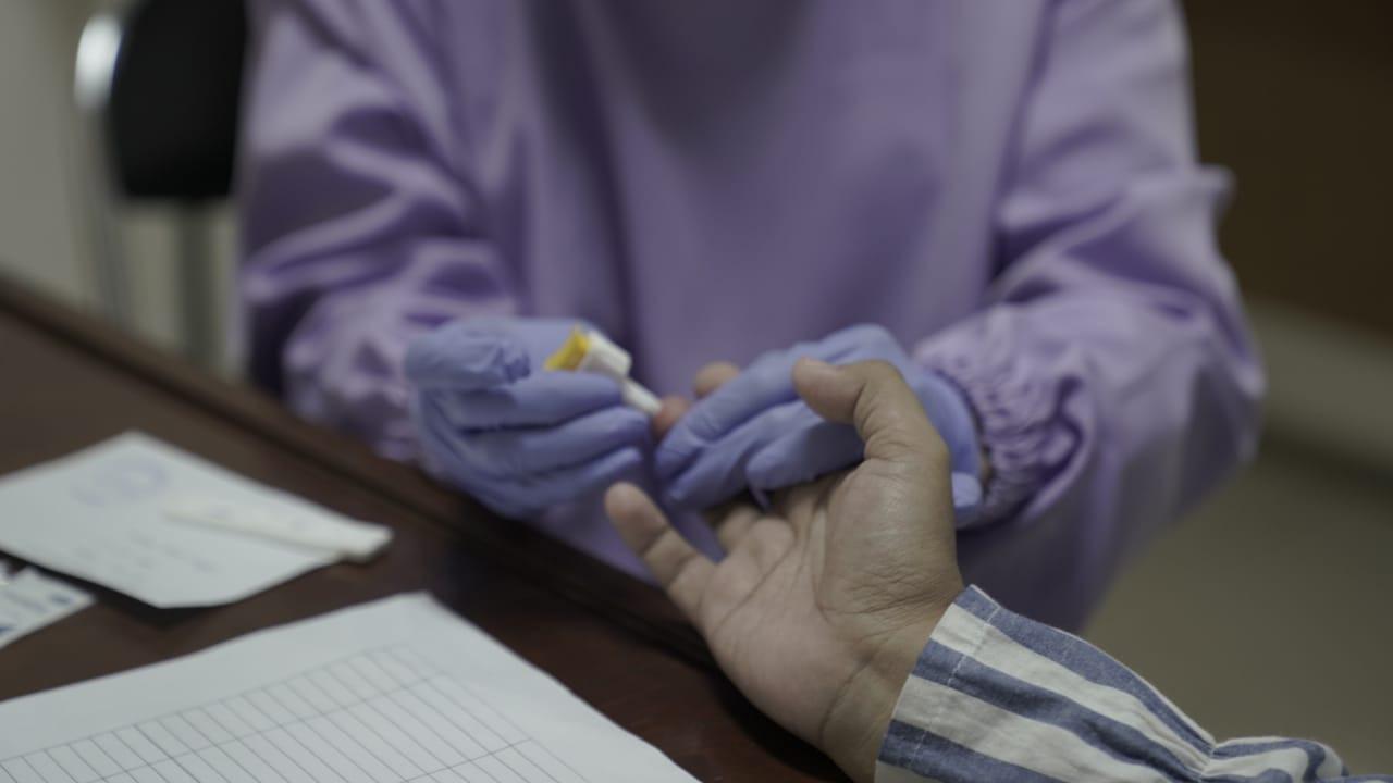 Pemprov Jabar menggelar pemeriksaan Rapid Diagnostic Test (RDT) COVID-19