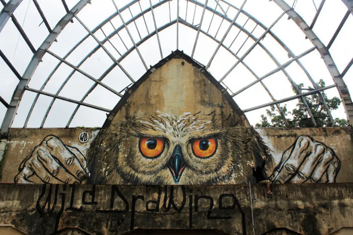 Mural Karya Seniman Asal Indonesia Ini Memukau Dunia