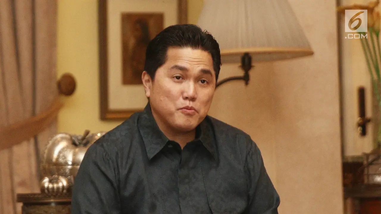 Erick Thohir Bertemu Aburizal Bakrie