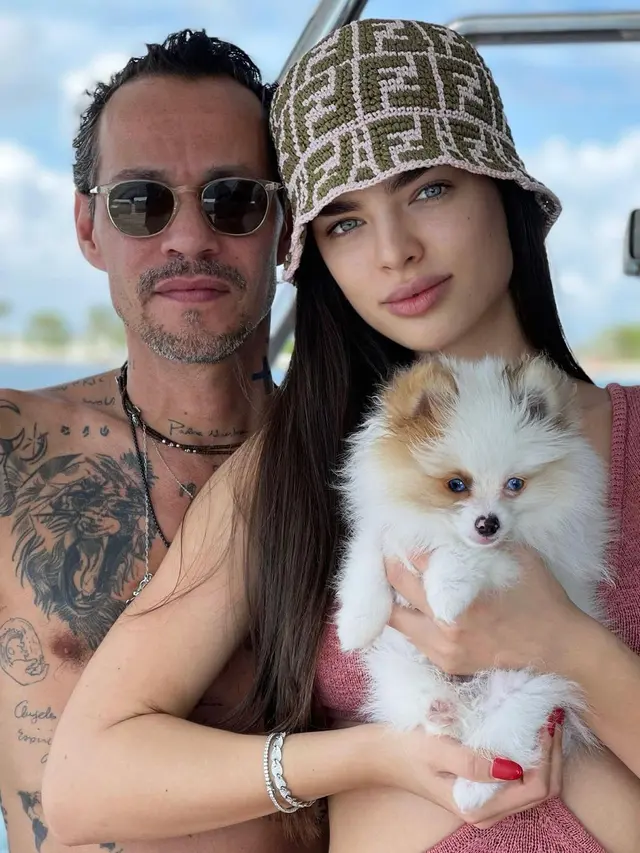 Marc Anthony dan Nadia Ferreira
