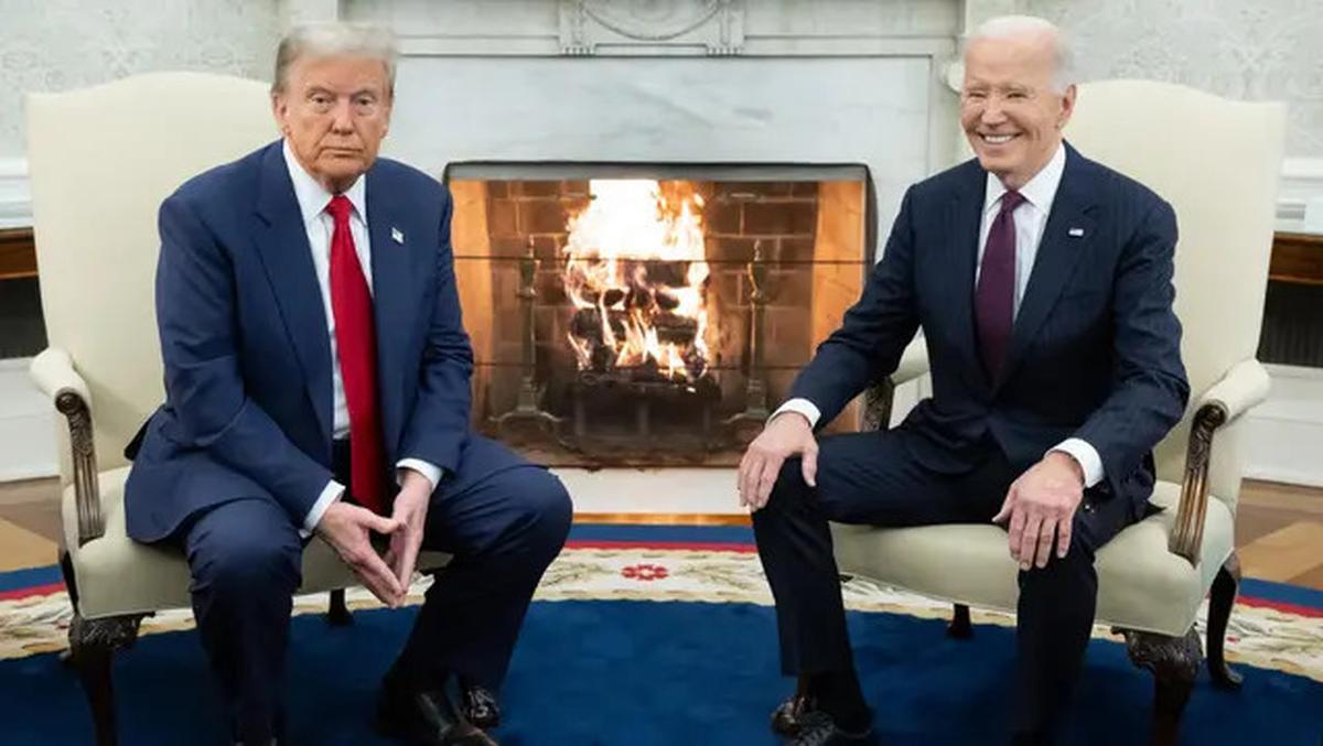 Peralihan Kekuasaan, Donald Trump Temui Joe Biden di Gedung Putih
