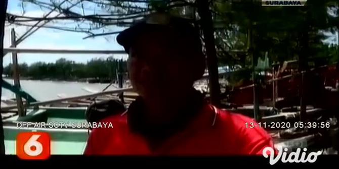 VIDEO: Ombak Setinggi 3 Meter Terjang Pantai Kenjeran Surabaya