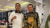 Presiden DPN Indonesia Faizal Hafied bertemu Ketua MPR Bambang Soesatyo di Jakarta, Rabu (10/2/2021). (Ist)