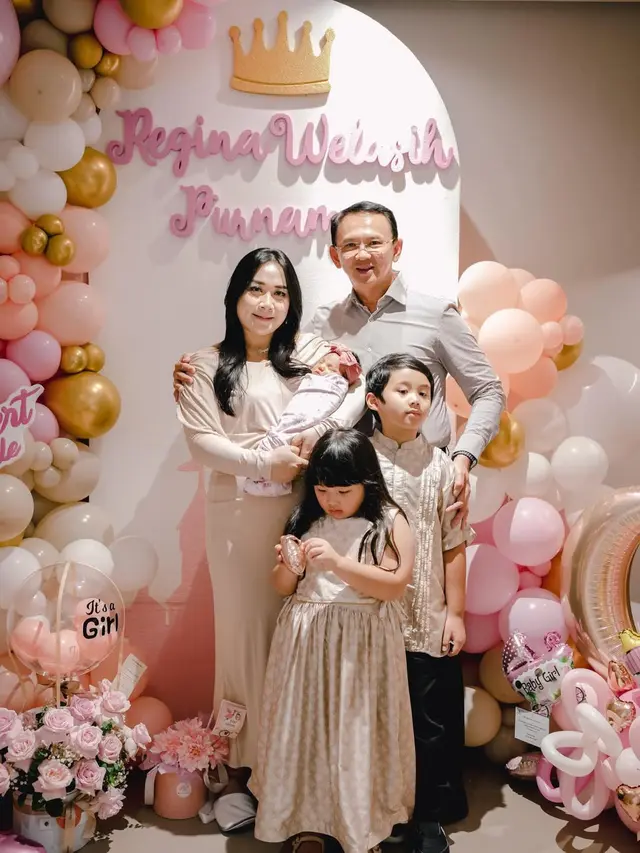 Potret Kelahiran Anak Ketiga Ahok dan Puput Nastiti