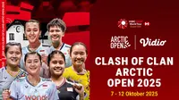 Link Live Streaming Badminton Arctic Open 2025: Eksklusif di Vidio