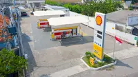 SPBU Shell Modular komersial pertama di Indonesia, terletak di Jombang, Jawa Timur. (Dok Shell)
