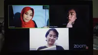 Pertunjukan online #PuisiDiRumahAja digelar Galeri Indonesia Kaya. (dok. Galeri Indonesia Kaya/Dinny Mutiah)