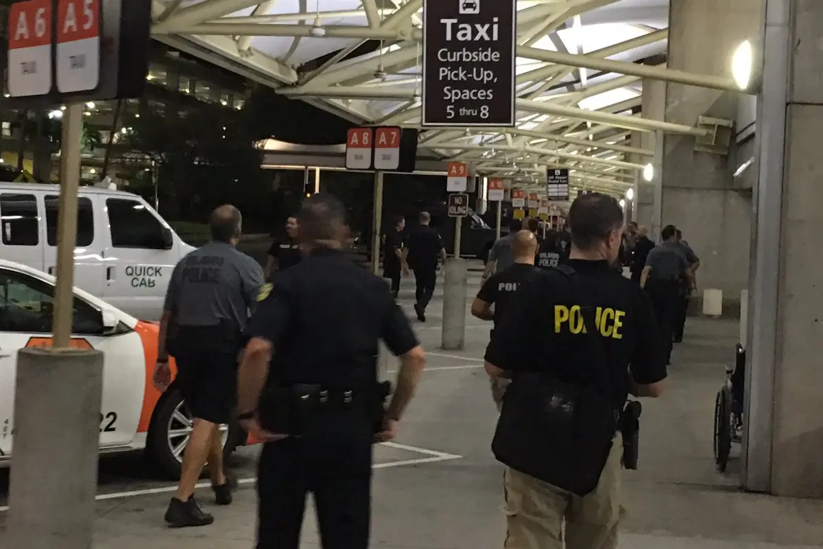 Bandara Orlando. (Orlando Police Twitter)