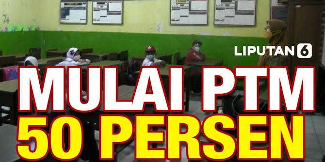 VIDEO: Pemkot Depok mulai Berlakukan PTM 50 Persen