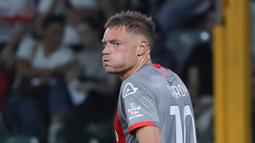 Kepastian tersebut didapat menyusul kemenangan telak dengan skor 4-1 atas Cremonese pada Senin (25/5/2026) dini hari, yang juga dipengaruhi oleh hasil minor AC Milan di San Siro. (Alberto Mariani/LaPresse via AP)