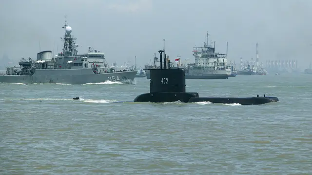 Wujud Kapal Selam KRI Nanggala-402 yang Hilang Kontak