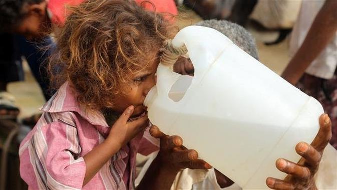 Krisis air di Yaman (AFP)
