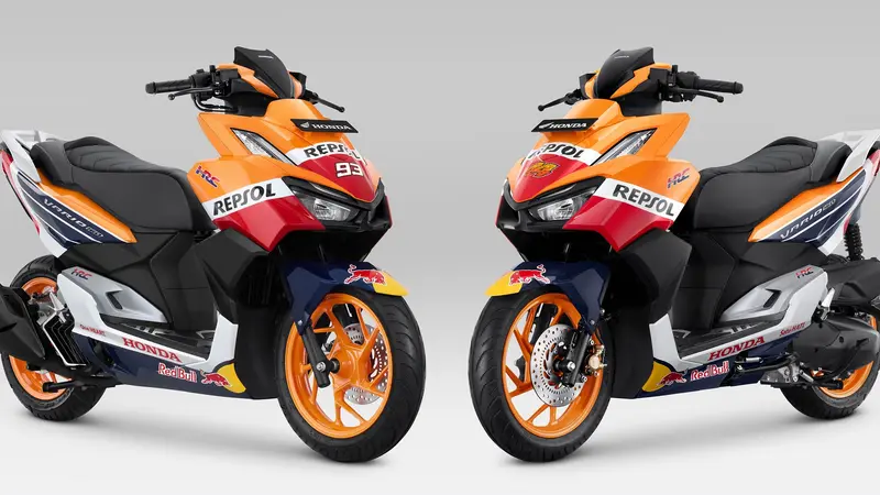 All New Honda Vario 160 yang akan ditunggangi Marc Marquez dan Pol Espargaro di paddock MotoGP Mandalika