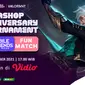 Saksikan Live Streaming Fun Match Codashop Anniversary Mobile Legends di Vidio. (Sumber : dok. vidio.com)
