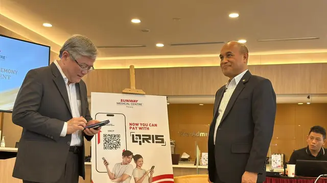 Salah satu Rumah Sakit (RS) di Penang, Malaysia meluncurkan penerimaan pembayaran dengan metode Quick Response Code Indonesian Standard (QRIS).