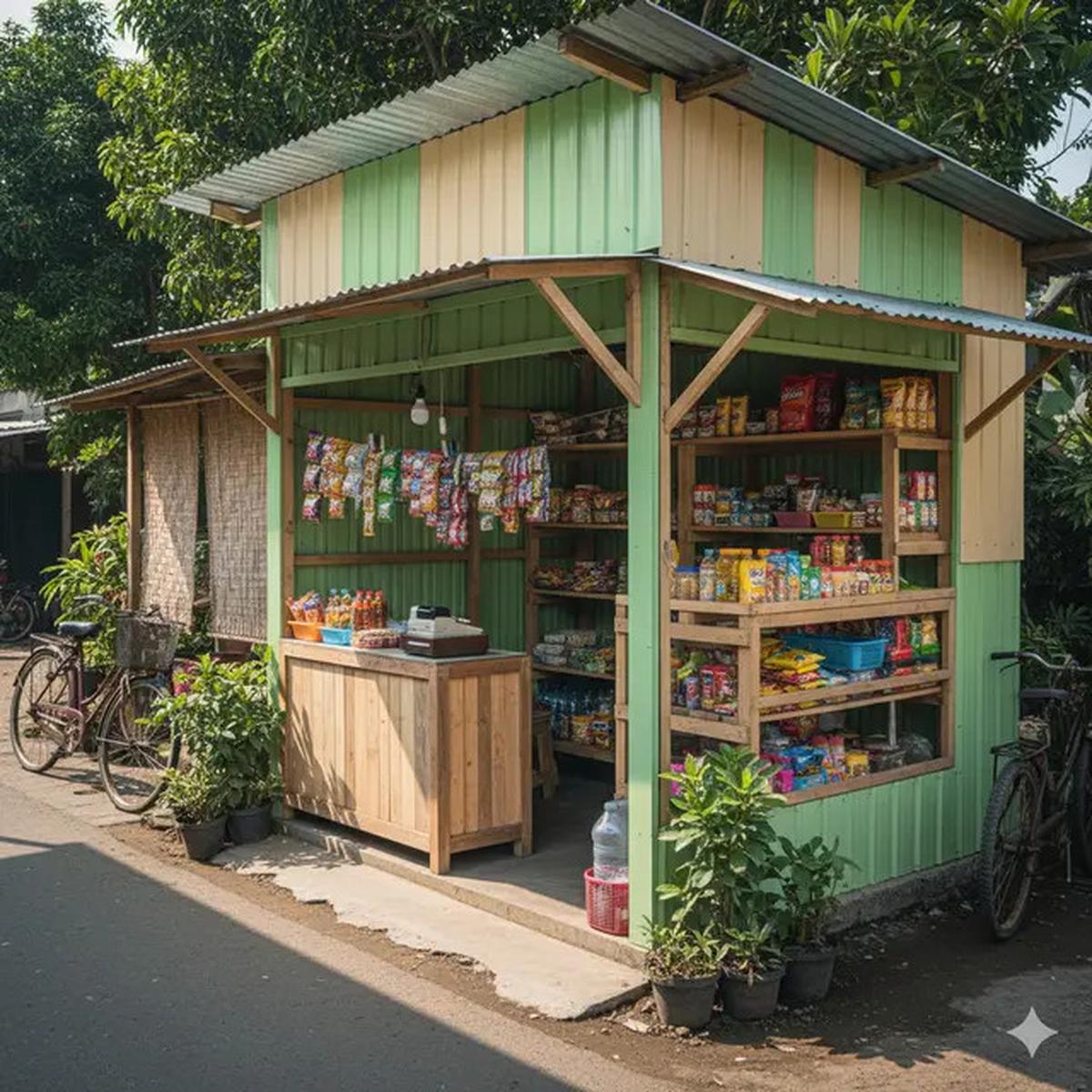 7 Desain Warung Sembako Minim Budget tapi Tetap Rapi dan Menarik, Cocok untuk Usaha Rumahan di 2025
