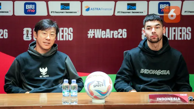 Konferensi Pers Jelang Laga Kualifikasi Piala Dunia 2026 antara Timnas Indonesia Vs Vietnam