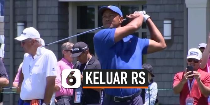 VIDEO: Akhirnya Tiger Woods Keluar Rumah Sakit Usai Kecelakaan Mobil