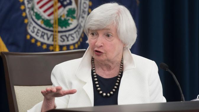 Janet Yellen, pemimpin departemen keuangan AS yang ditunjuk oleh presiden terpilih Joe Biden. (Twitter/ @NewYorkFed)