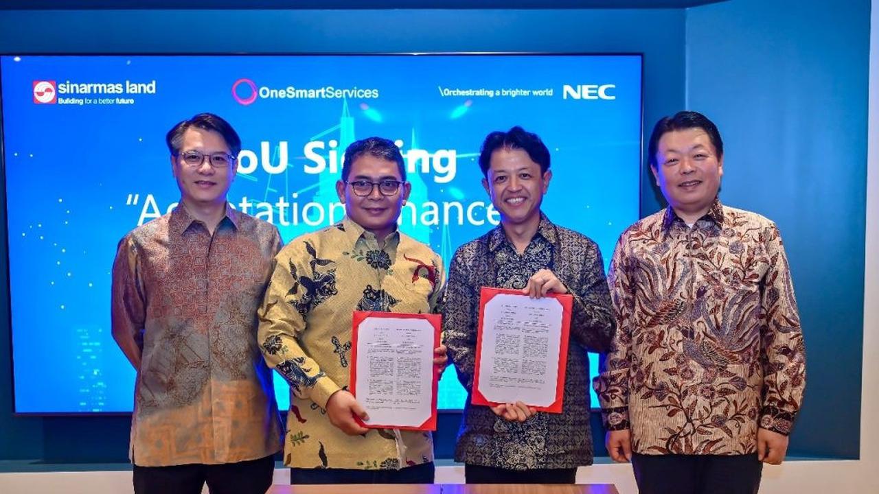 NEC Indonesia dan Sinar Mas Land Kembangan Adaptation Finance (Source:Sinarmas Land))