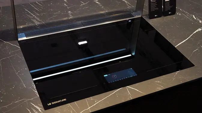LG SIGNATURE Downdraft Hood. Credit: LG Electronics