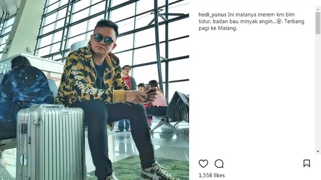 Hedi Yunus (Foto: Instagram)
