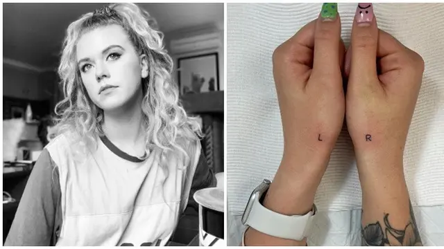 Susah Bedakan Kanan dan Kiri, Wanita Ini Tato Tangannya Agar Mudah Ingat