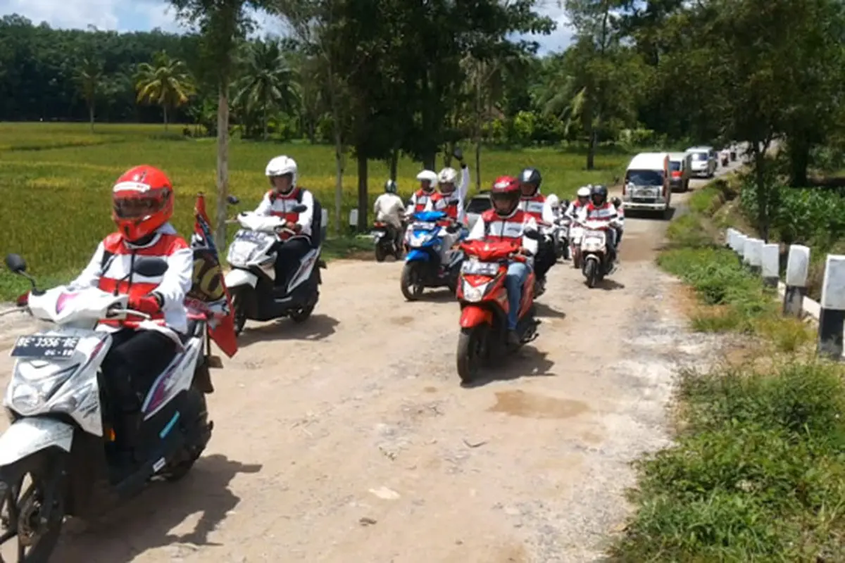40 Hari Nonstop Menjelajah Lampung dengan Honda BeAT Super Power