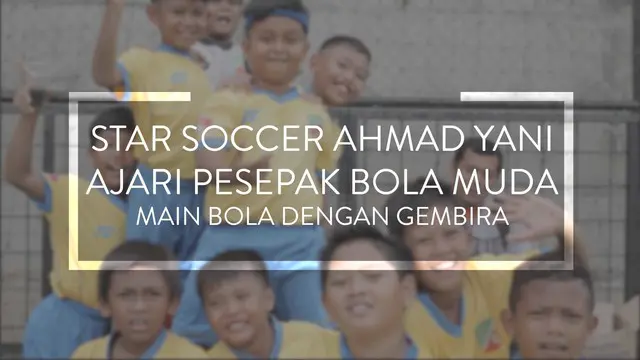 SSB Star Soccer Ahmad Yani punya treatment khusus untuk para pesepak bola cilik