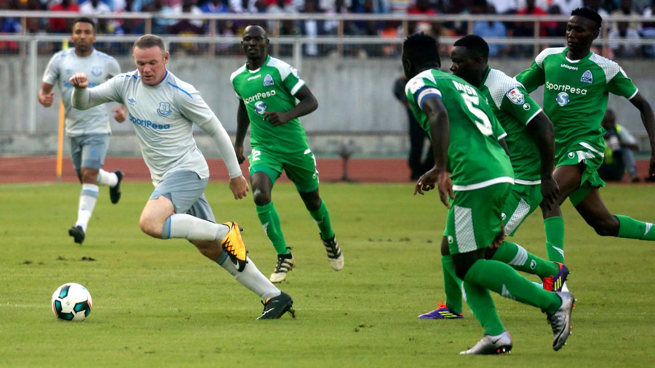 Debut Rooney bersama Everton di Tanzania