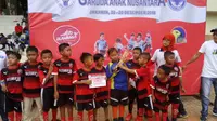 Festival Sepak Bola Garuda Anak Nusantara 2018 diikuti 32 SSB dari Jawa dan Kalimantan. (dok. Festival Sepak Bola Garuda Anak Nusantara 2018)